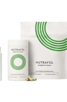 Nutrafol Women’s Hair Growth Supplements (3-Month Supply, Ages 18–44)(Bundle of 3 Products)